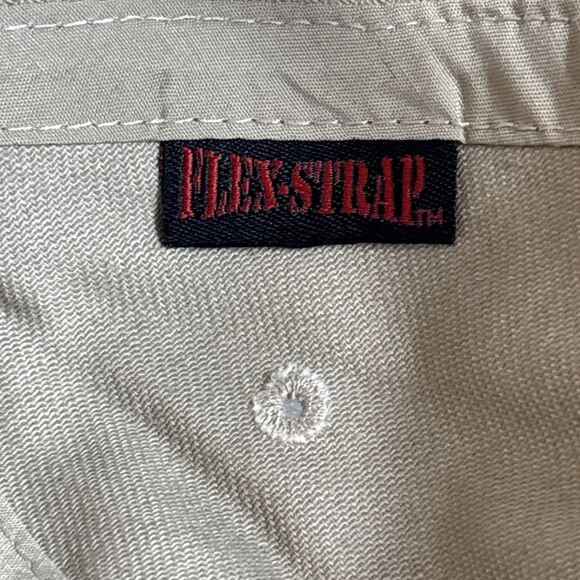 Ford Dodge Baseball Hat Cap Tan Camo Bill, Silsbee Fleet Group Flex Strap NEW - Picture 8 of 9